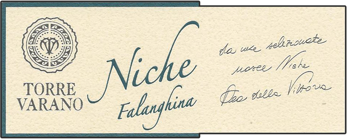 Falanghina Beneventano Niche 2015