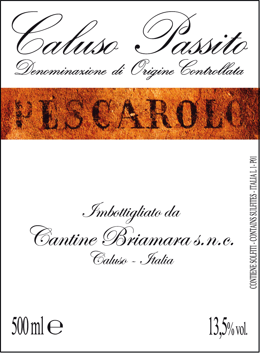 Pescarolo Caluso Passito 2006