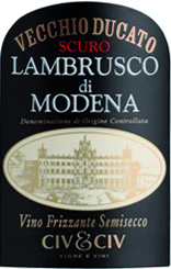 Lambrusco Scuro di Modena Vecchio Ducato 2017