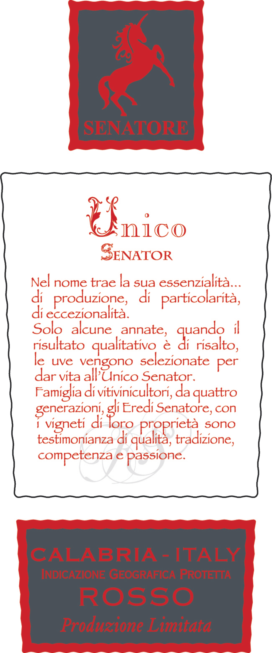 Unico Senator Rosso 2009