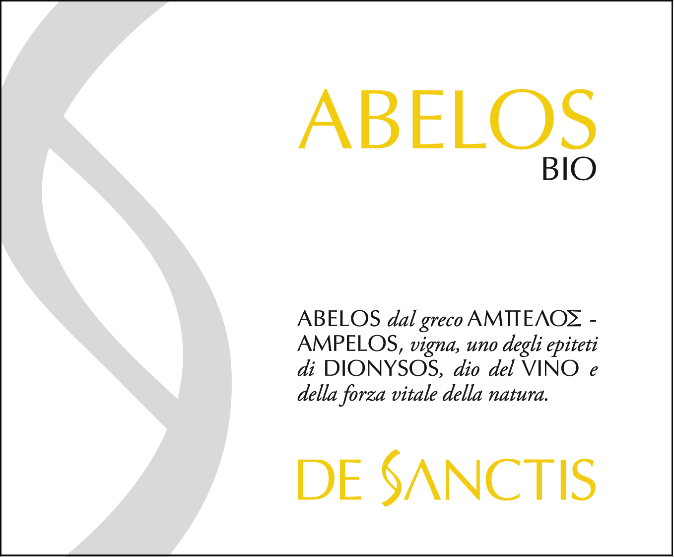 Abelos Bio Frascati Superiore 2012