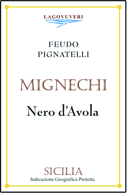 Nero d'Avola Mignechi 2018