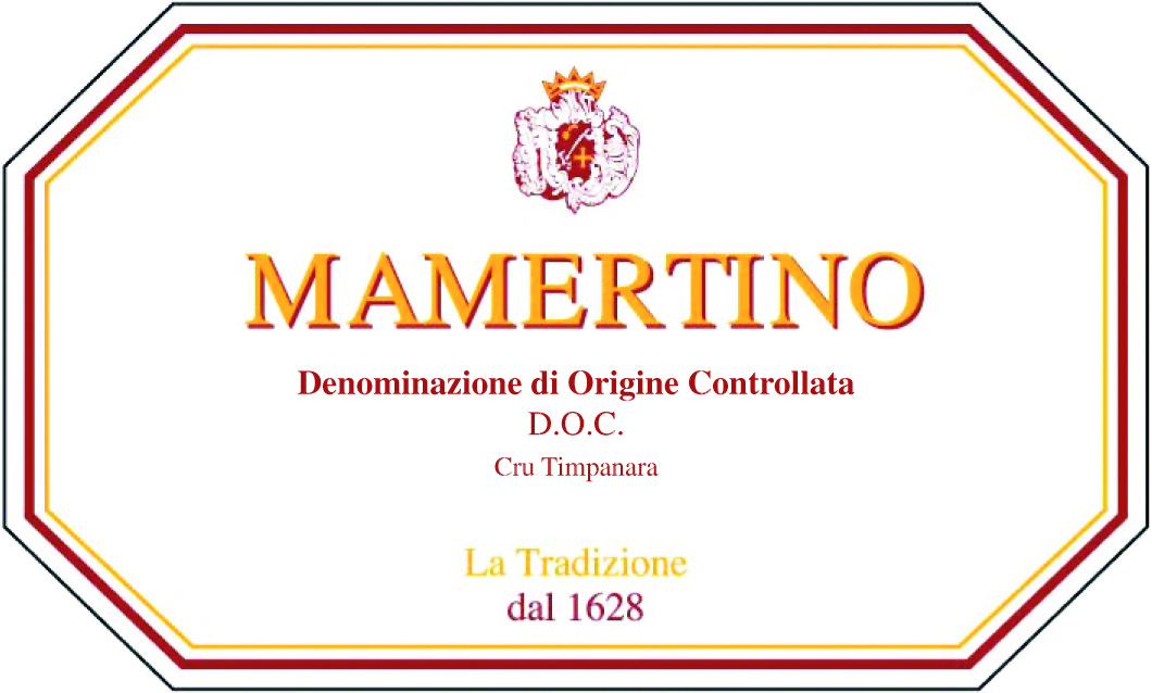 Mamertino La Tradizione Cru Timpara Bio 2010