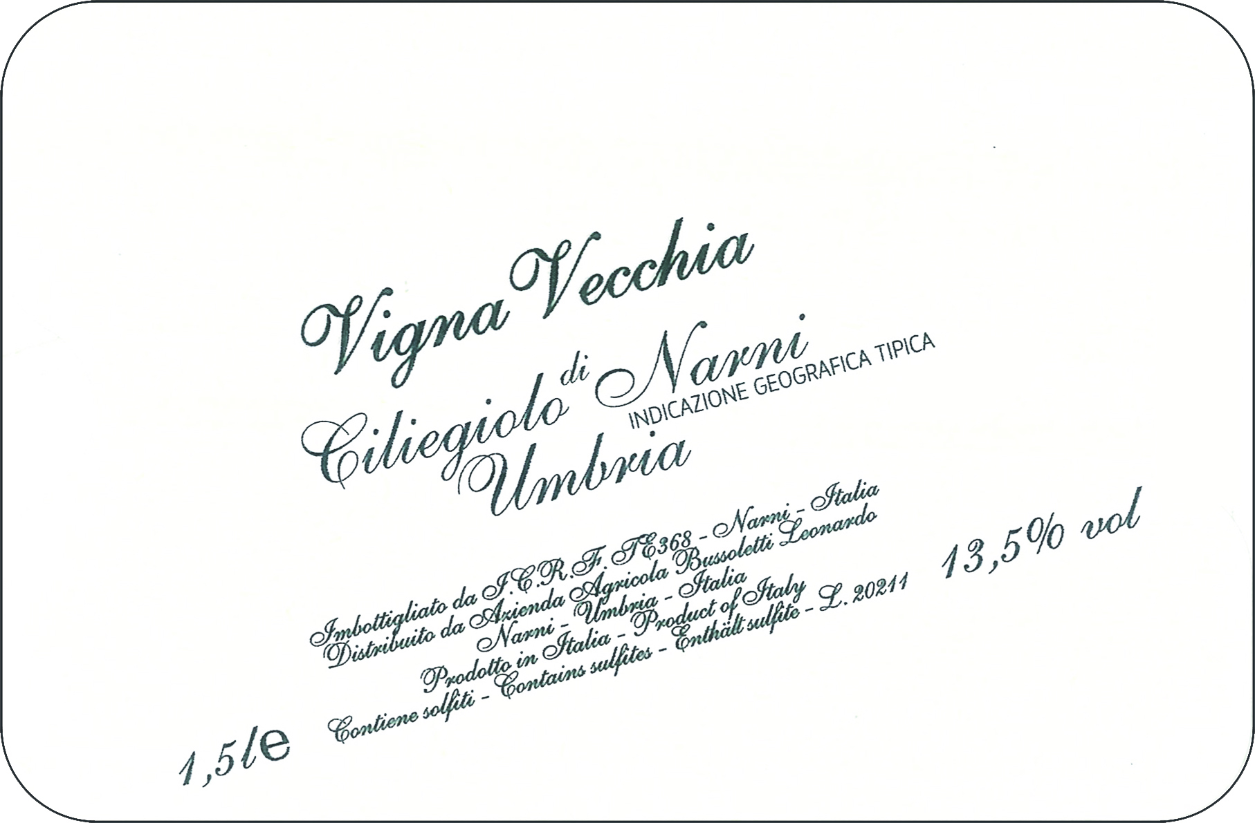 Vigna Vecchia 2011