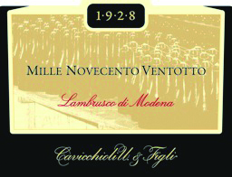 Lambrusco di Modena 1928 sa
