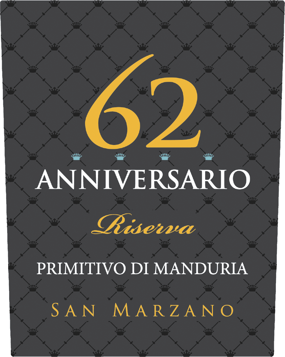62 Anniversario Primitivo di Manduria Dop Riserva 2017
