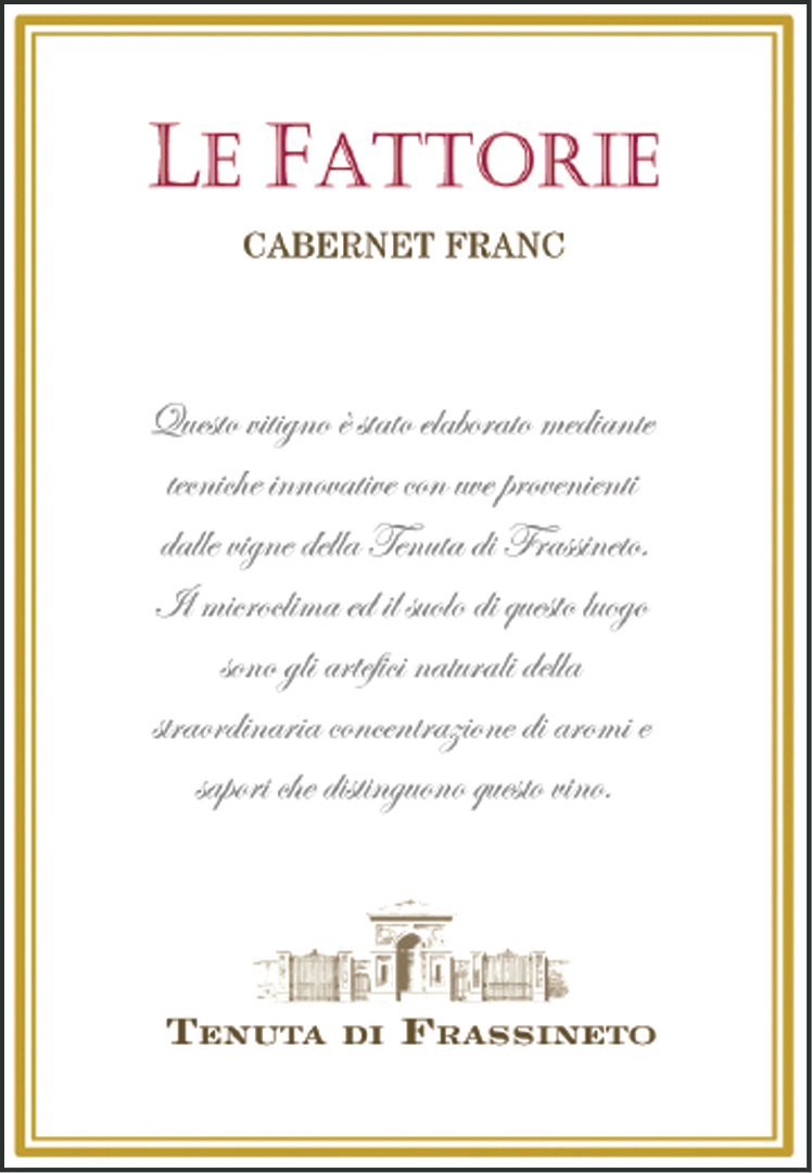 Cabernet Franc Le Fattorie 2020