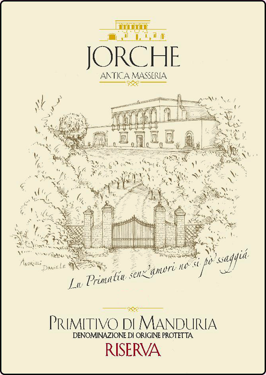 Primitivo di Manduria Riserva 2020