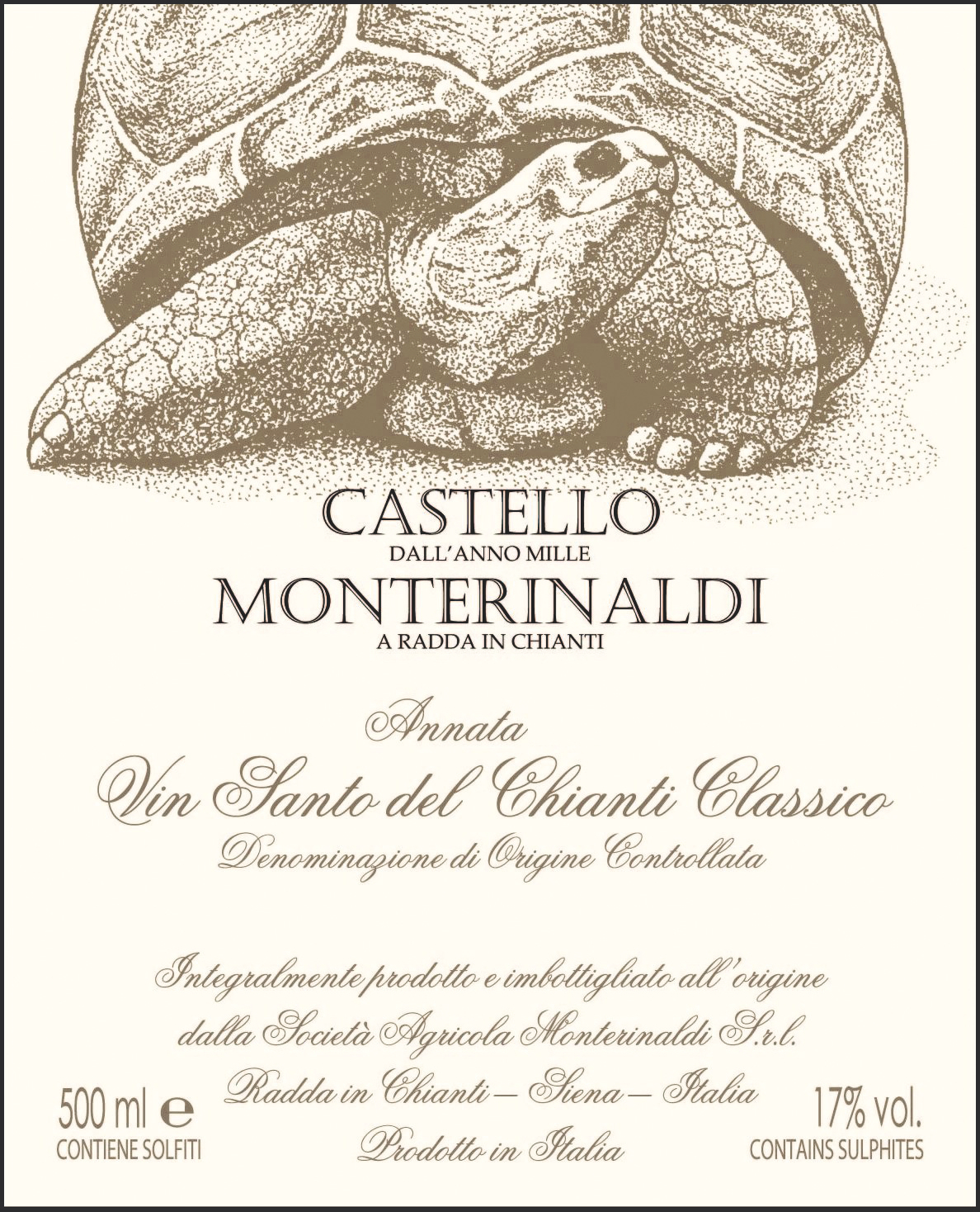 Vin Santo Del Chianti Castello Monterinaldi 2007