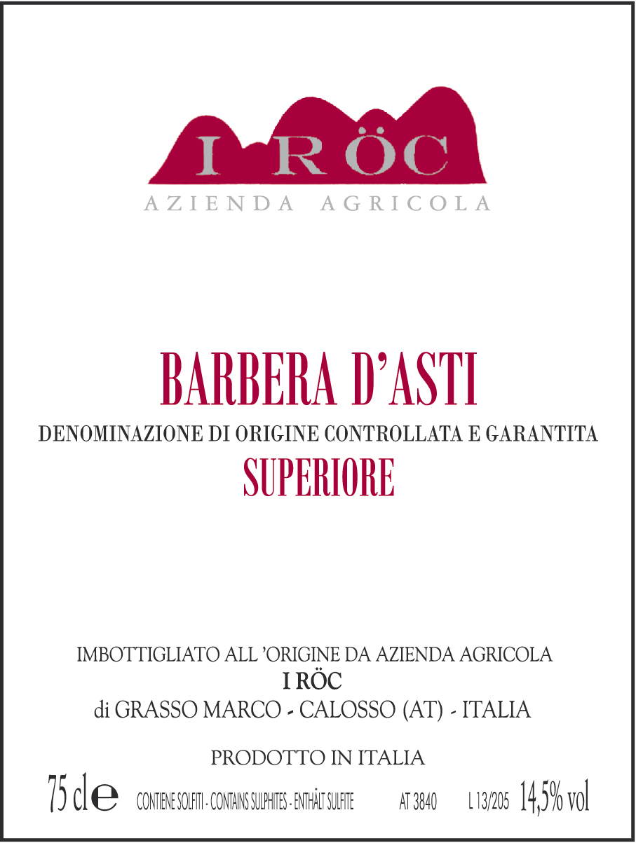 Barbera D'Asti Superiore 2010