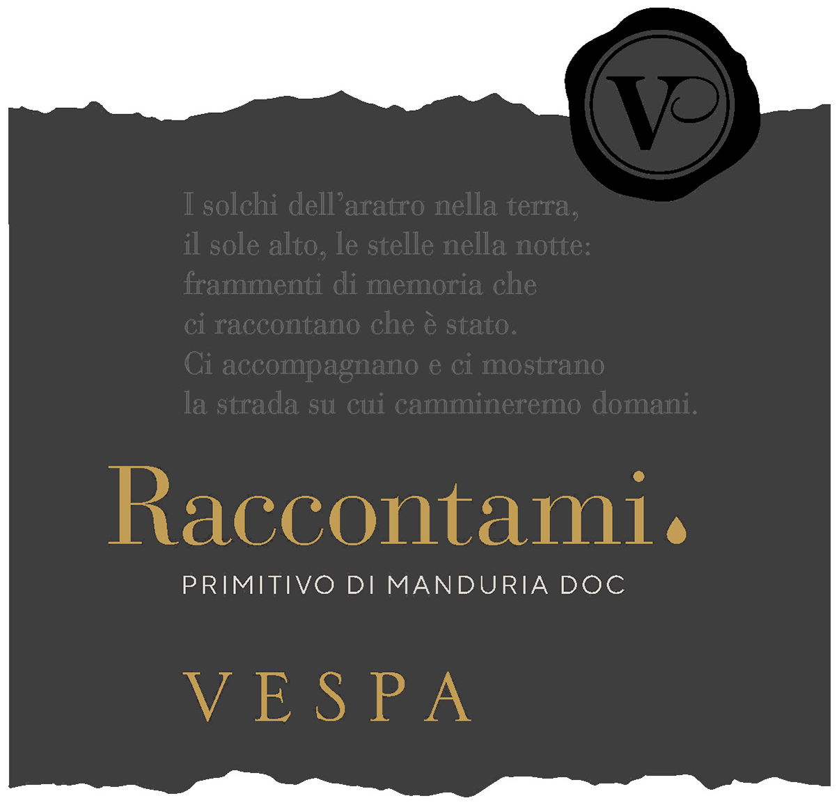 Raccontami Primitivo di Manduria Doc 2012