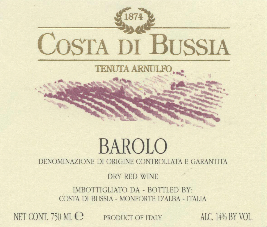 Barolo Bussia Riserva 2013