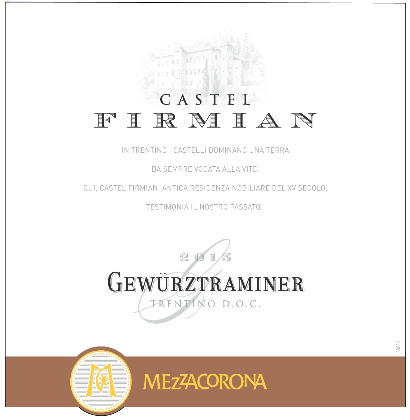 Gewürztraminer Castel Firmian 2015