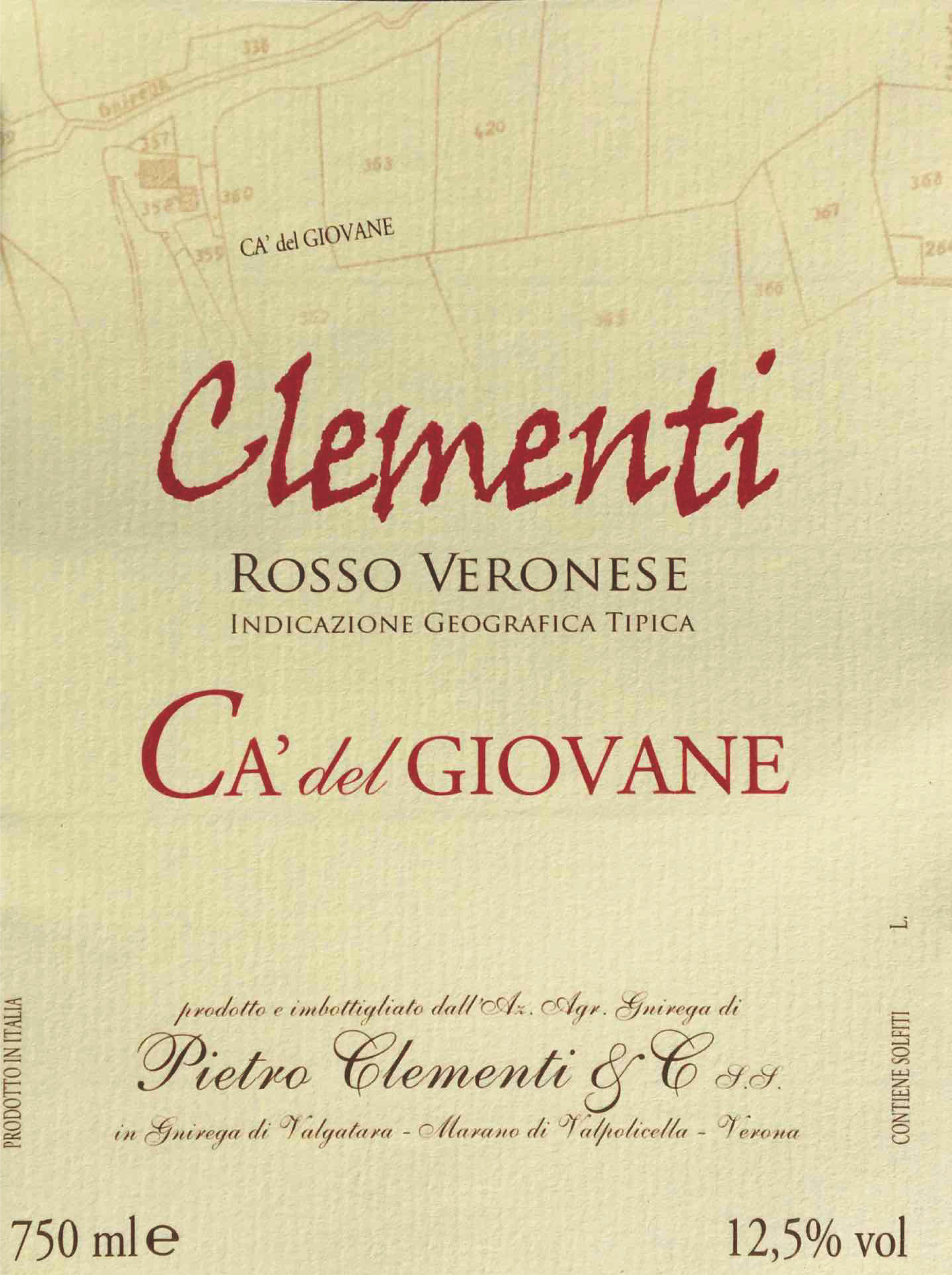 Rosso Veronese Ca' del Giovane 2010