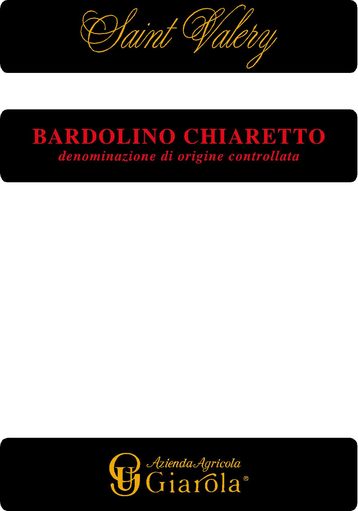 Chiaretto Bardolino Doc 2018