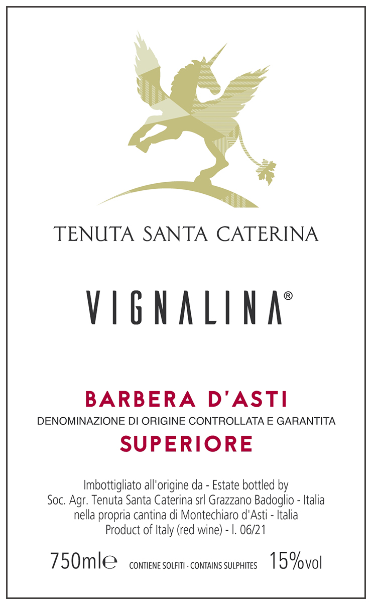 VignaLina Barbera d'Asti Superiore 2014