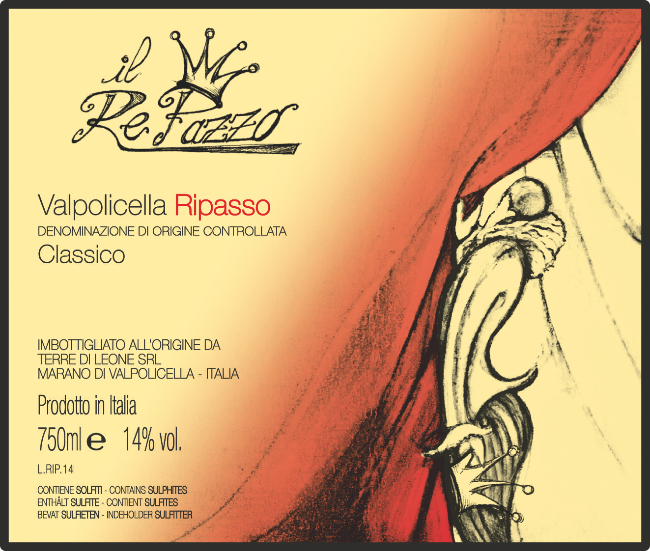 Valpolicella Ripasso Il Re Pazzo 2013