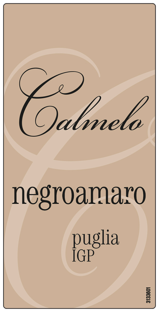 Calmelo Negroamaro Puglia Igt 2017