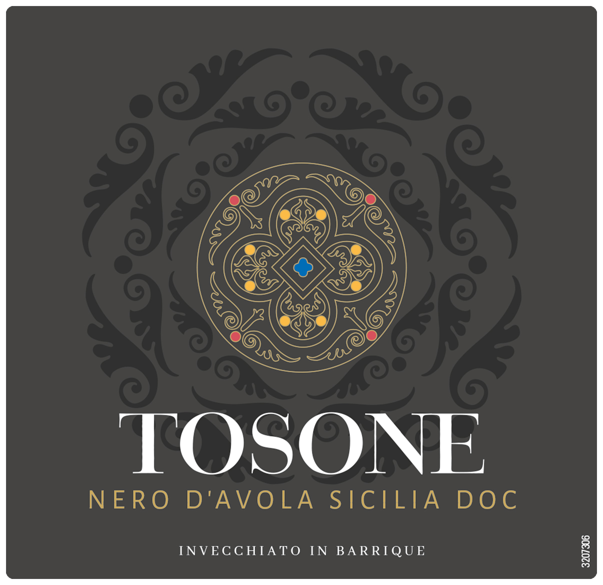 Tosone Barrique Nero d’Avola Sicilia Doc 2015