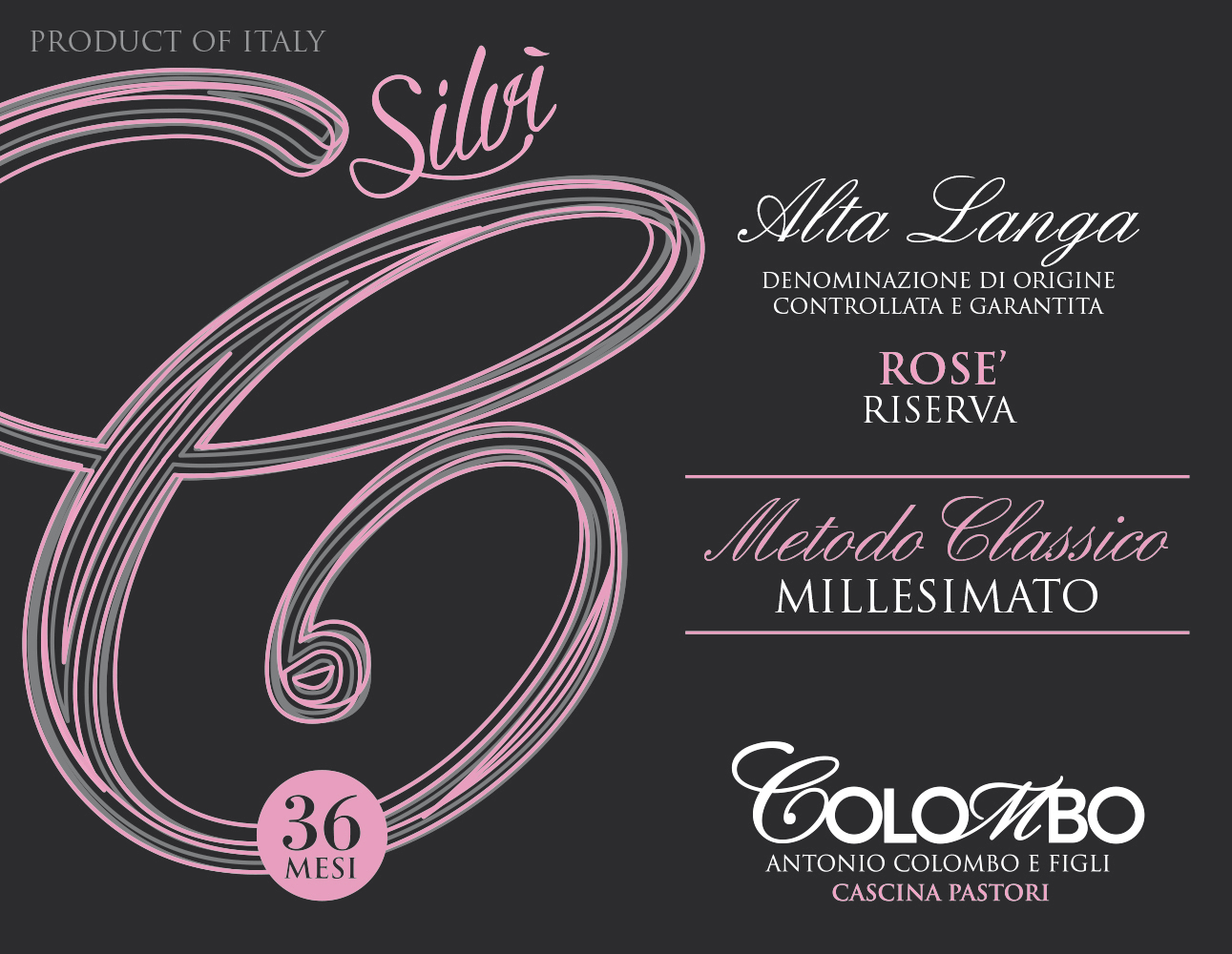 Silvì Alta Langa Rosé Riserva Millesimato 2012