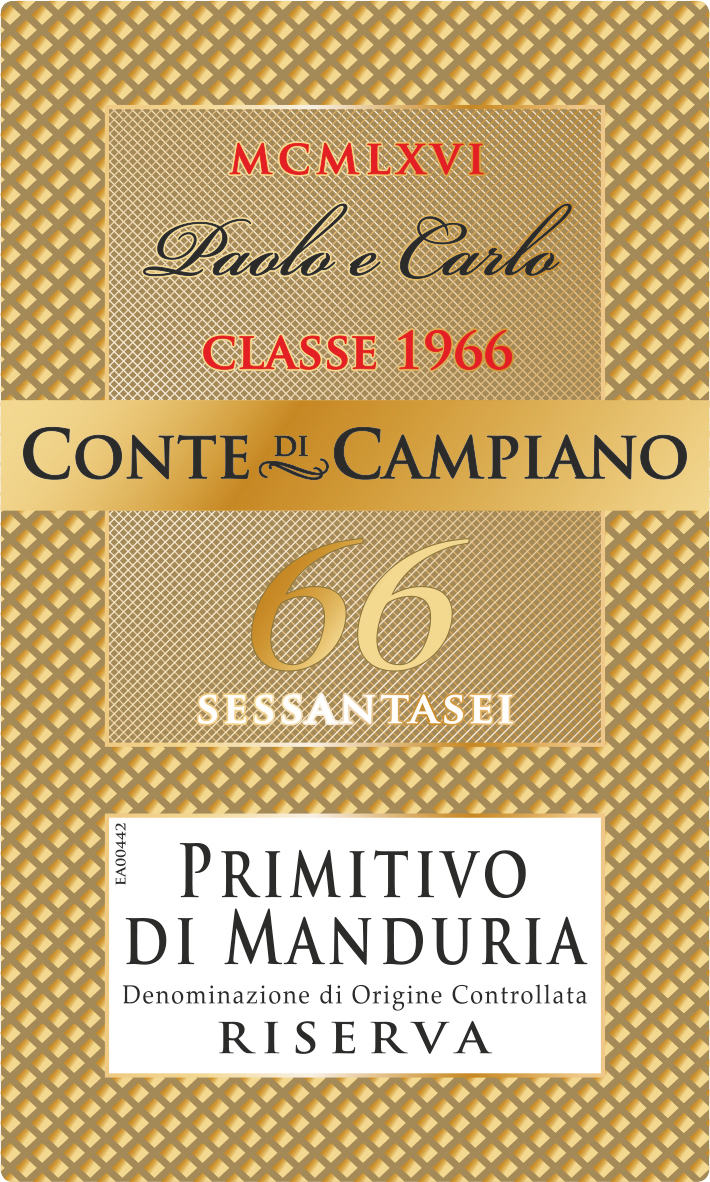 Conte di Campiano Primitivo di Manduria Riserva 1966 2011