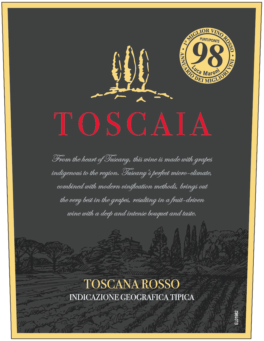 Toscaia Toscana Rosso Igt 2015