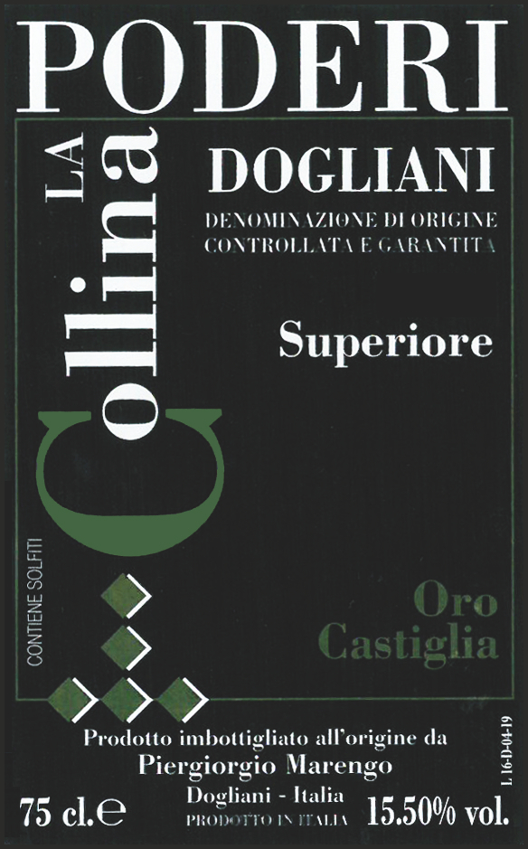 Dogliani Superiore Oro Castiglia 2011
