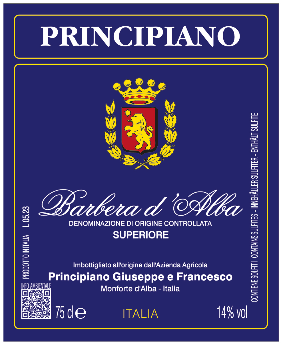 Barbera d'Alba Superiore 2012