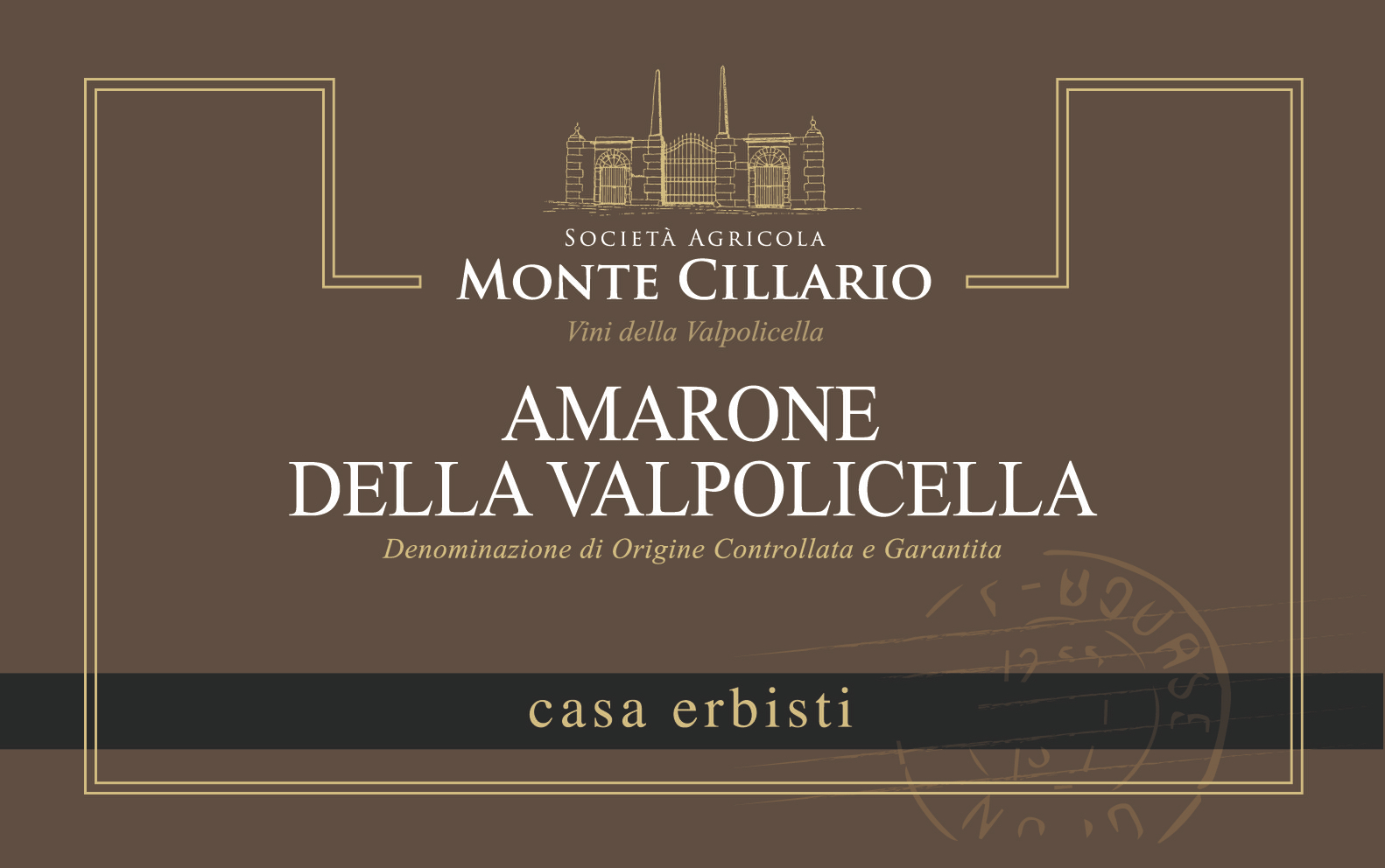 Amarone della Valpolicella Casa Erbisti 2014