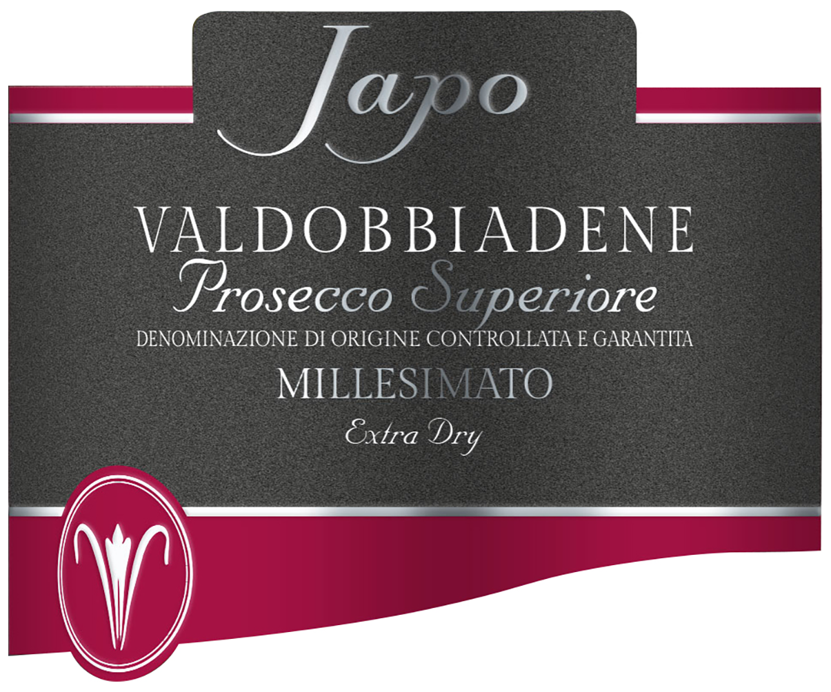 Japo Valdobbiadene Prosecco Superiore Docg Extra Dry Millesimato sa