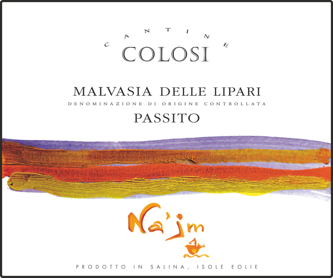 Malvasia delle Lipari Passito Na'jm 2014