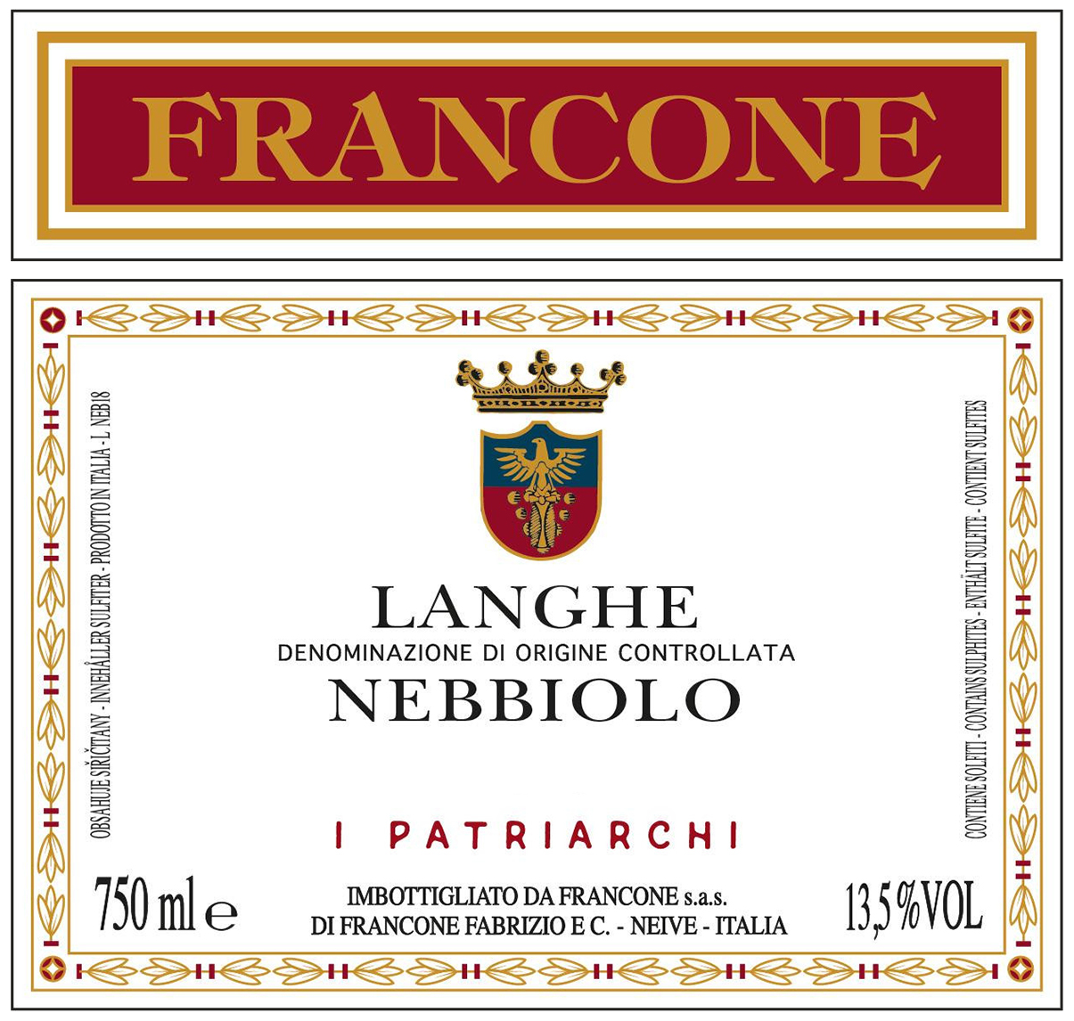 Langhe Nebbiolo I Patriarchi 2020