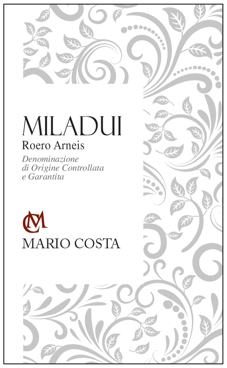 Roero Arneis Miladui 2018
