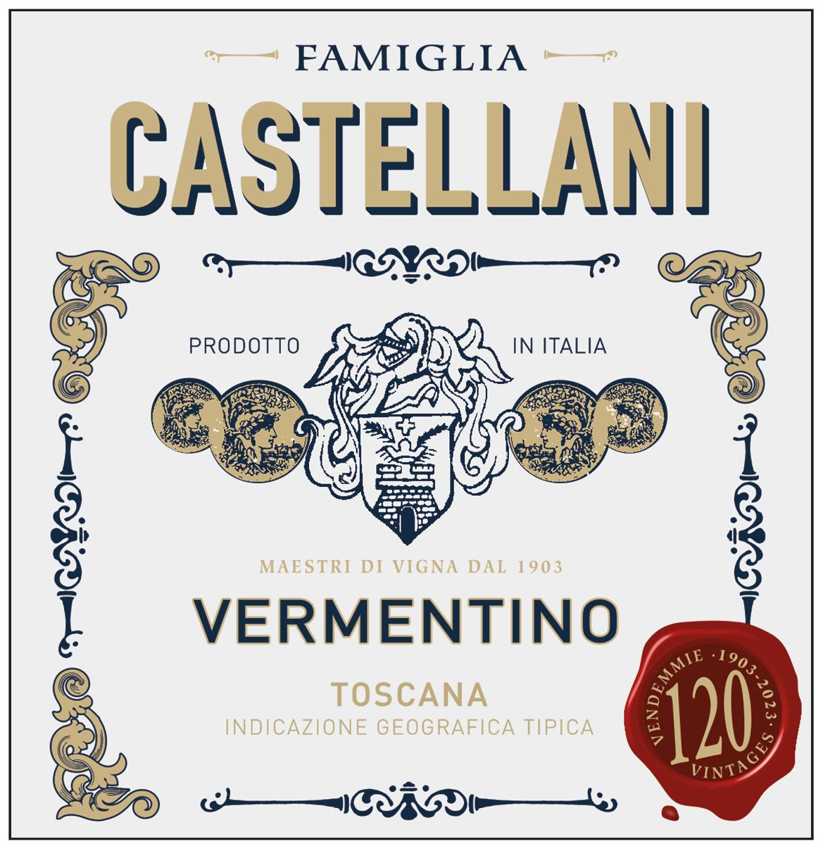 Famiglia Castellani Vermentino Toscana Igt 2016