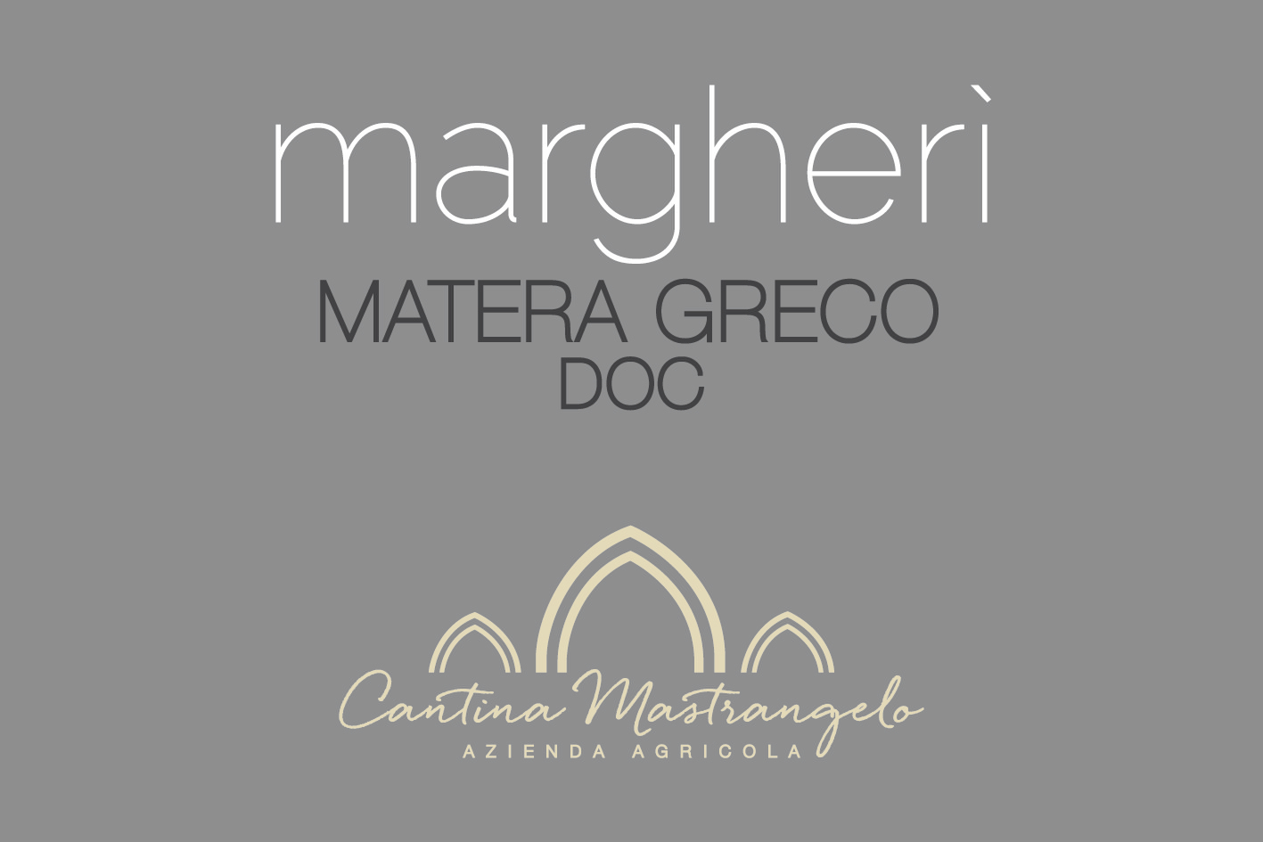 Margherì Matera Greco Bio 2017