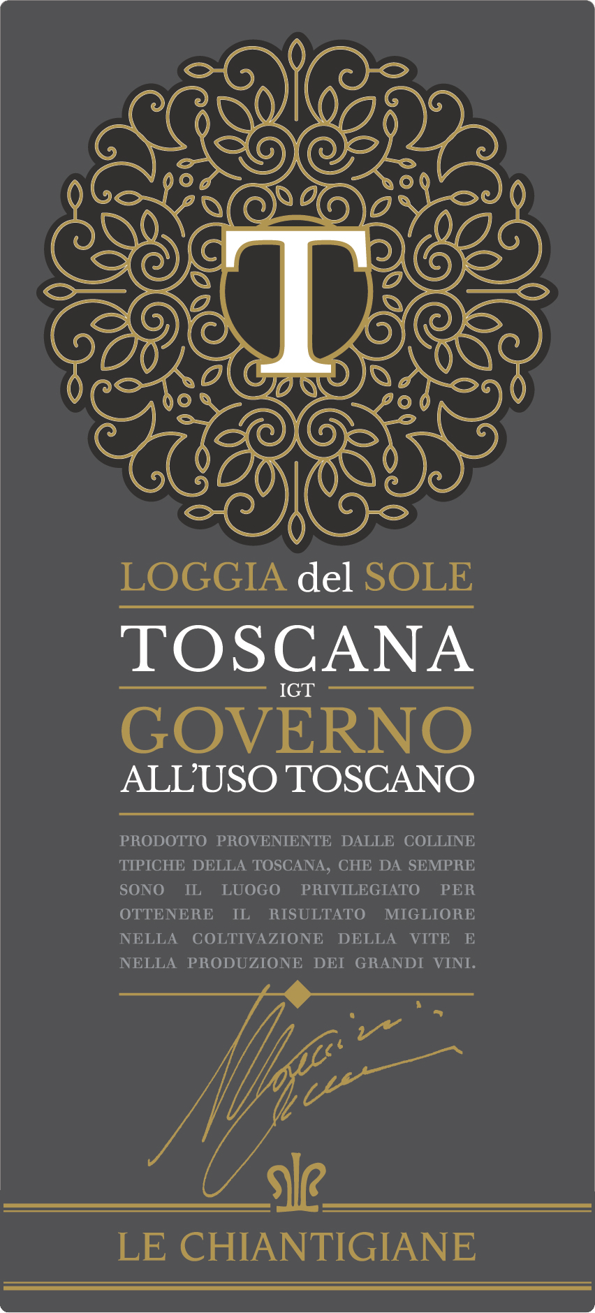 Loggia del Sole Toscana Governo 2016