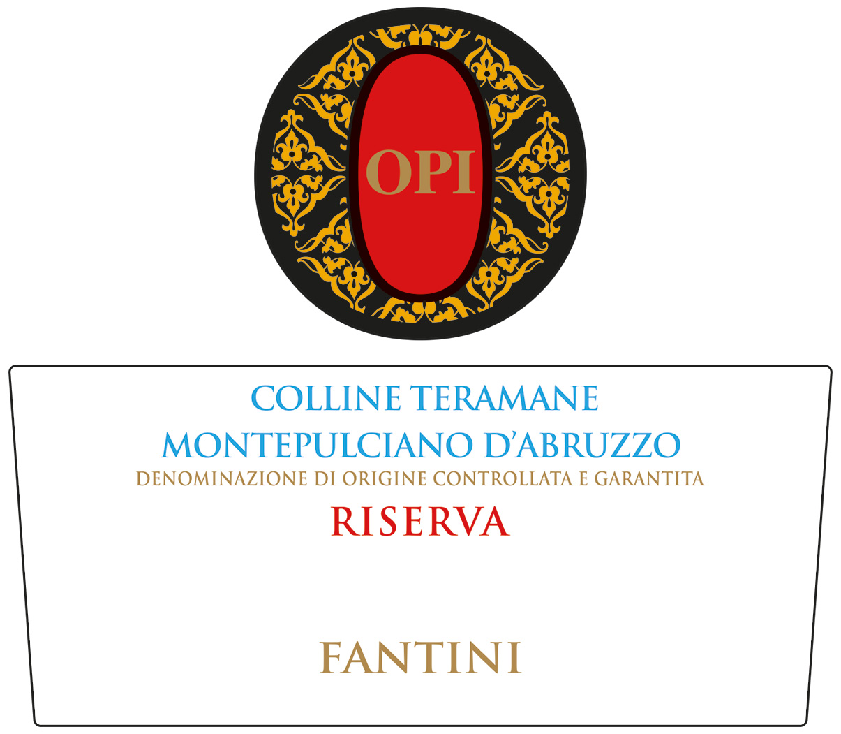 Opi Montepulciano d'Abruzzo Colline Teramane Riserva 2012
