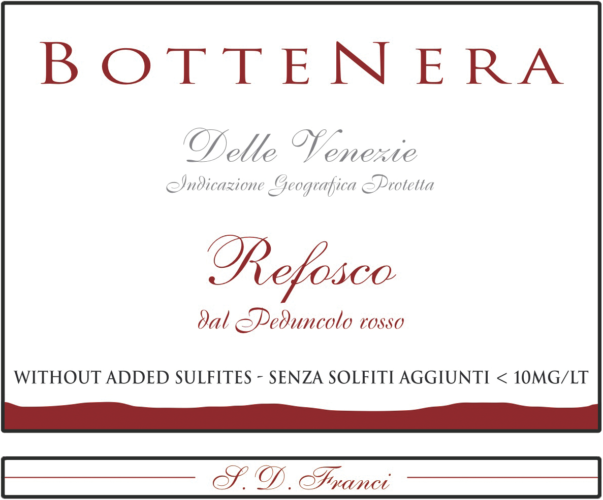 Bottenera Refosco 2015