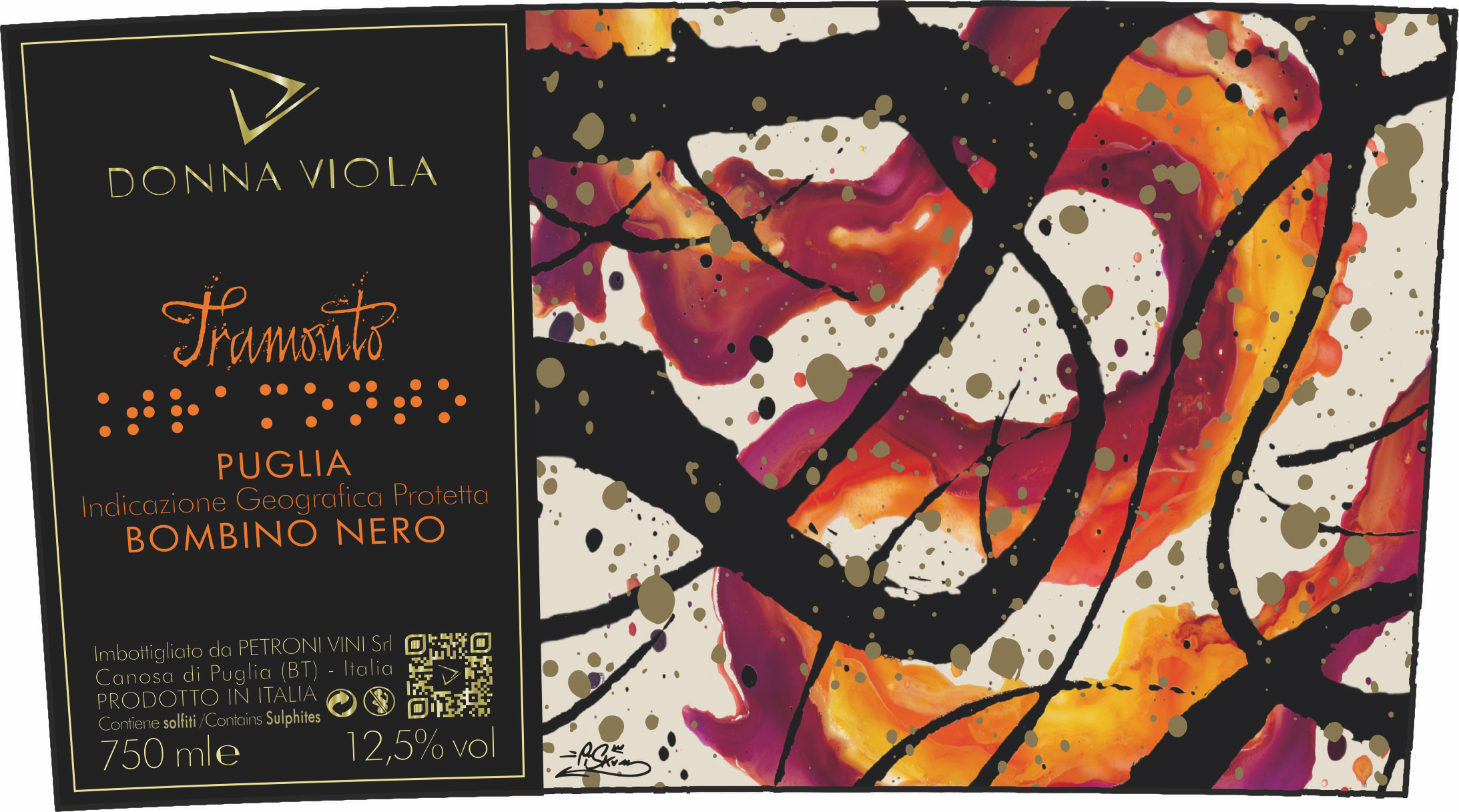 Tramonto Bombino Nero Igp Puglia 2017