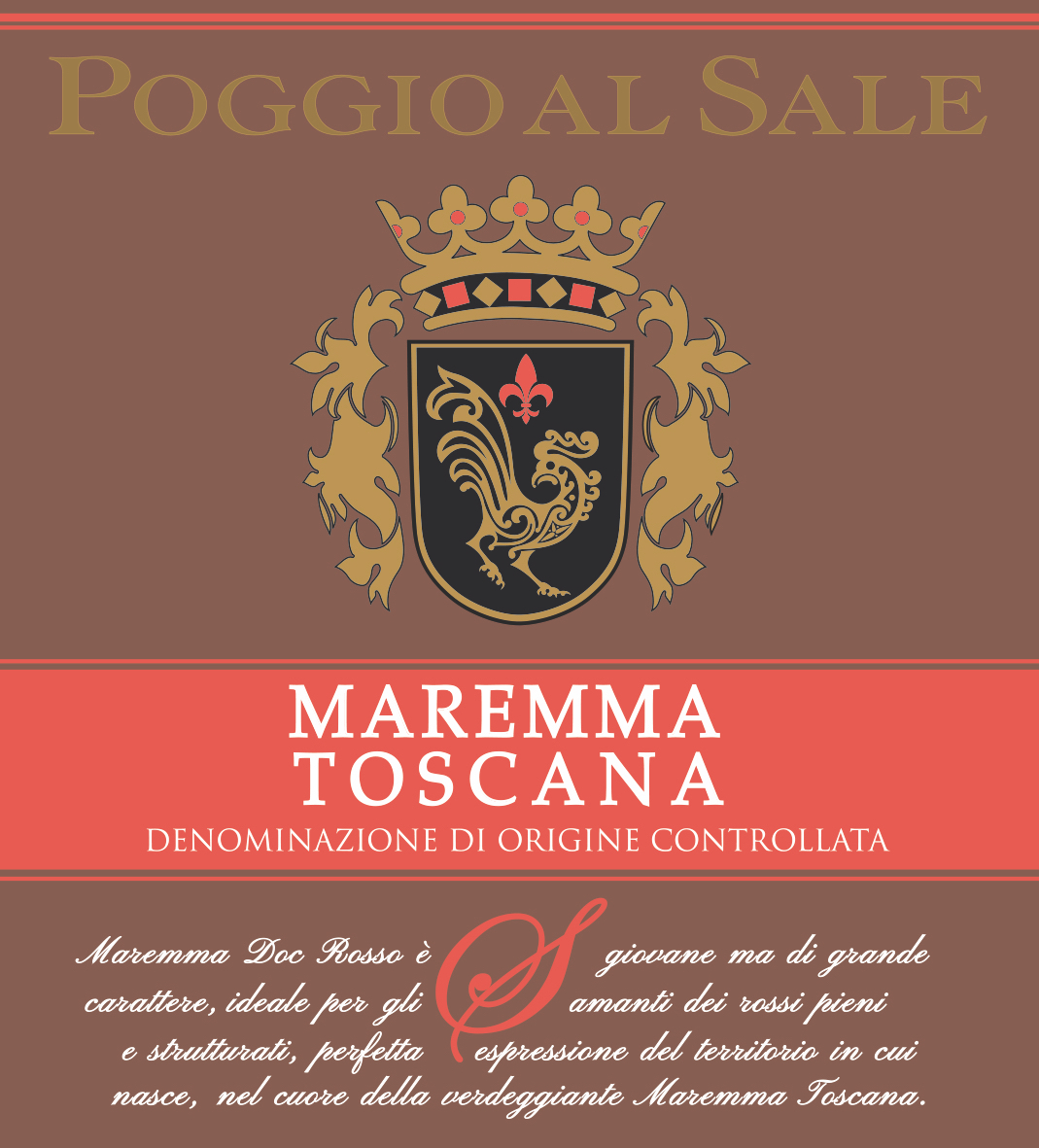 Maremma Toscana Rosso Igt Poggio al Sale 2014