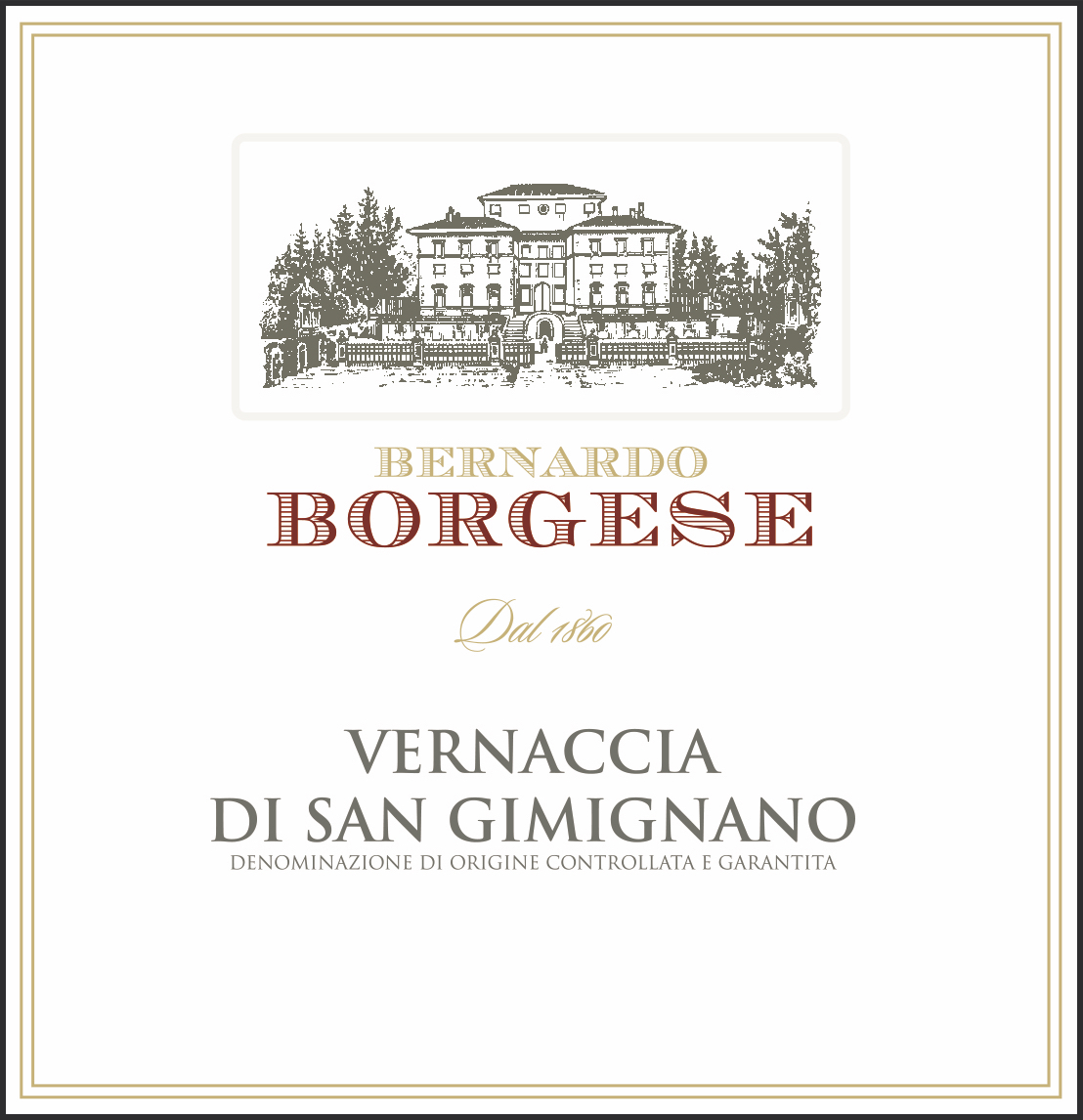 Vernaccia di San Gimignano Bernardo Borgese 2018