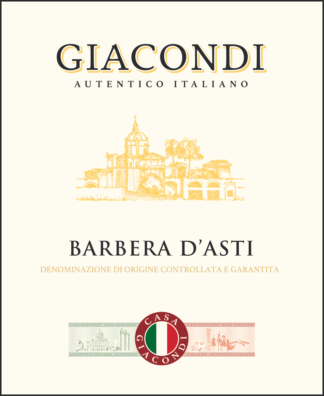 Barbera d'Asti Giacondi 2016