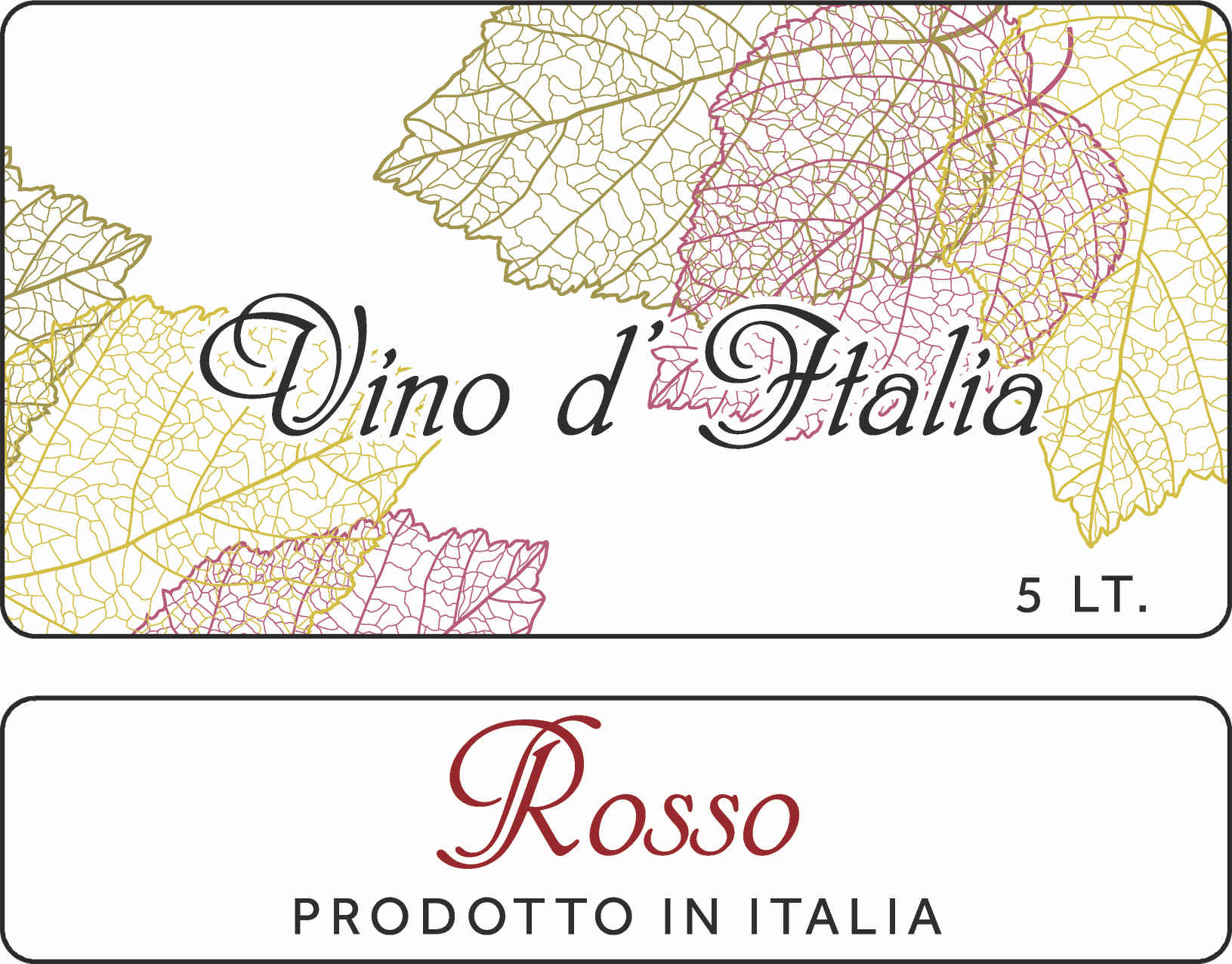 Vino d'Italia Rosso sa