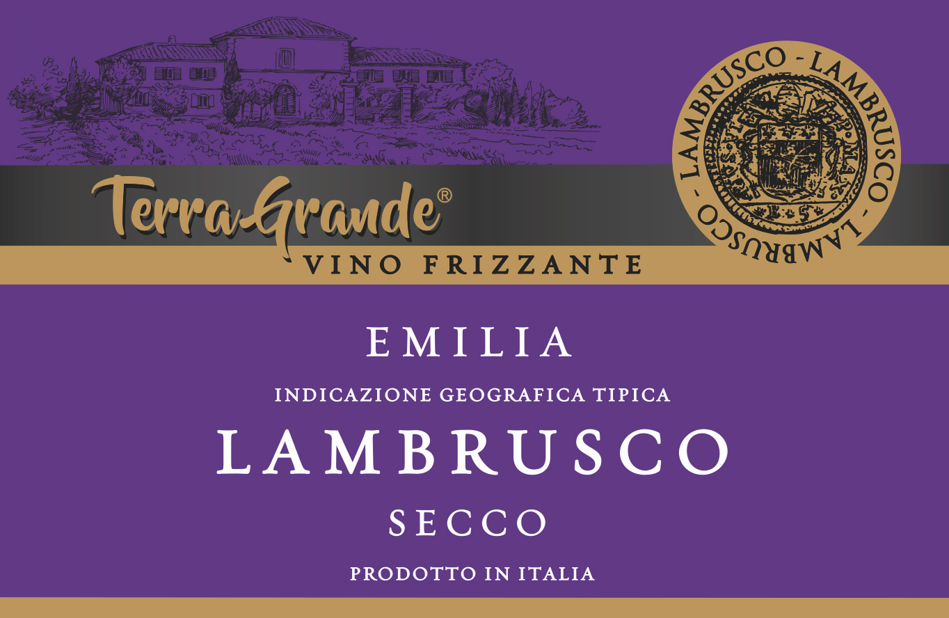 Terra Grande Emilia Lambrusco Secco sa