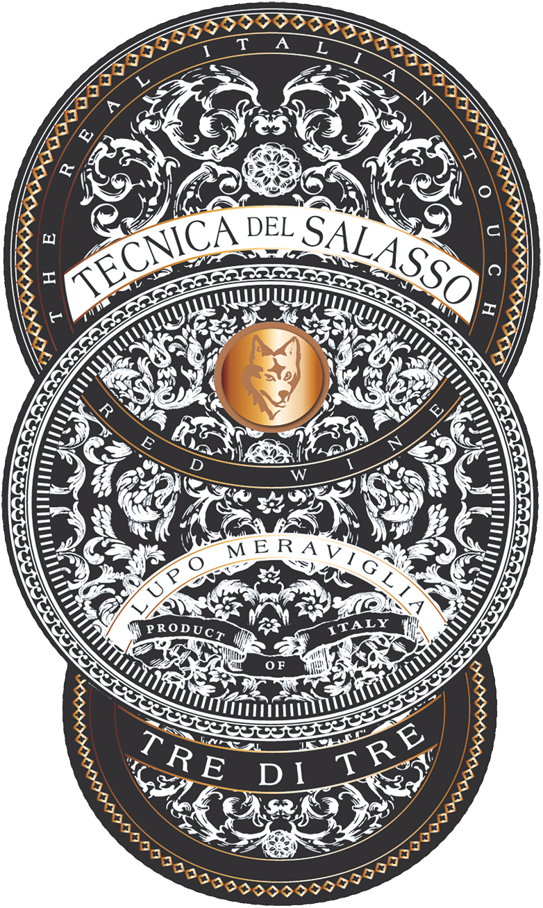 Lupo Meraviglia Rosso Puglia Igt Tre di Tre Tecnica del Salasso Custode Indomito 2017
