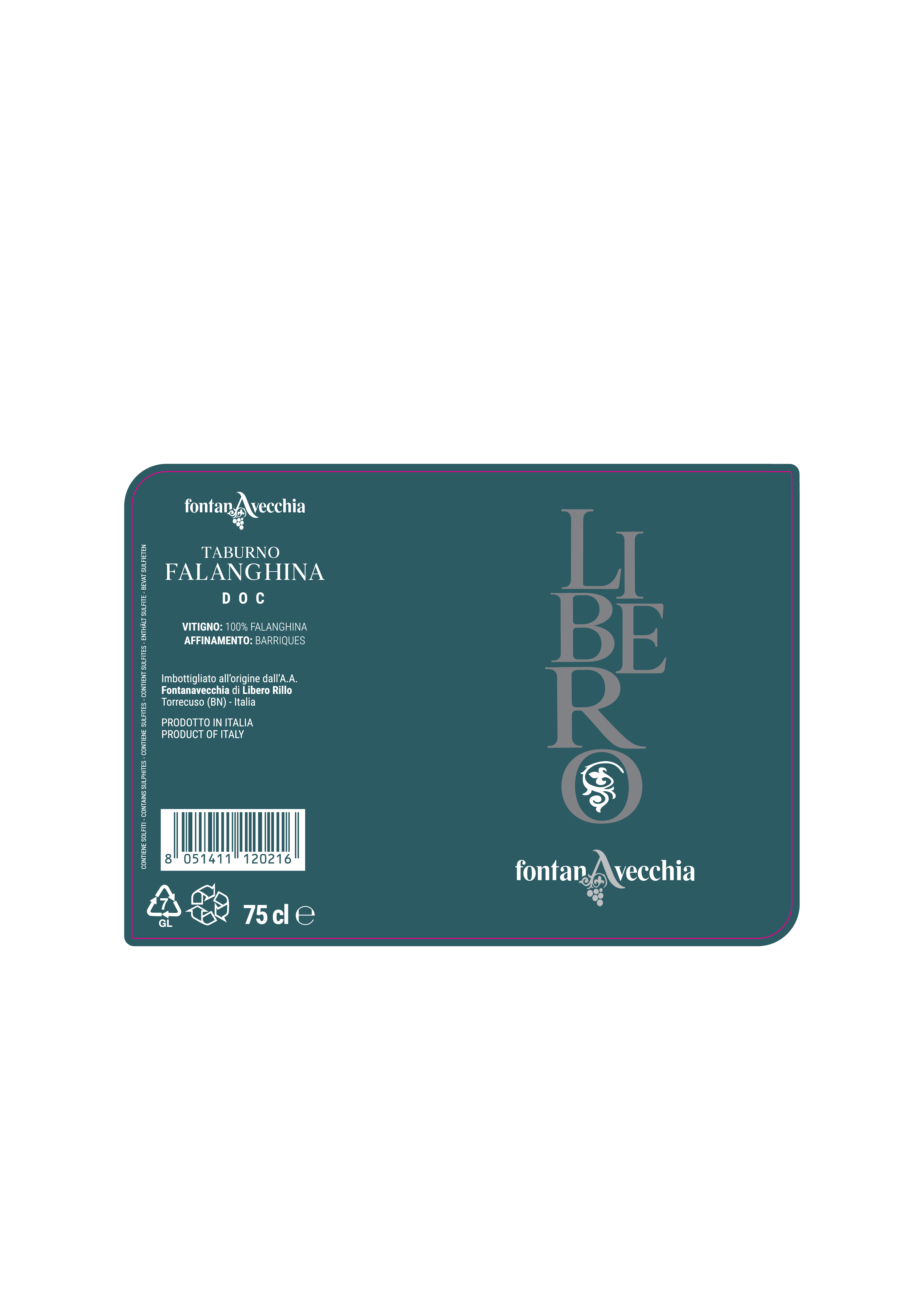 Libero Falanghina Taburno 2017