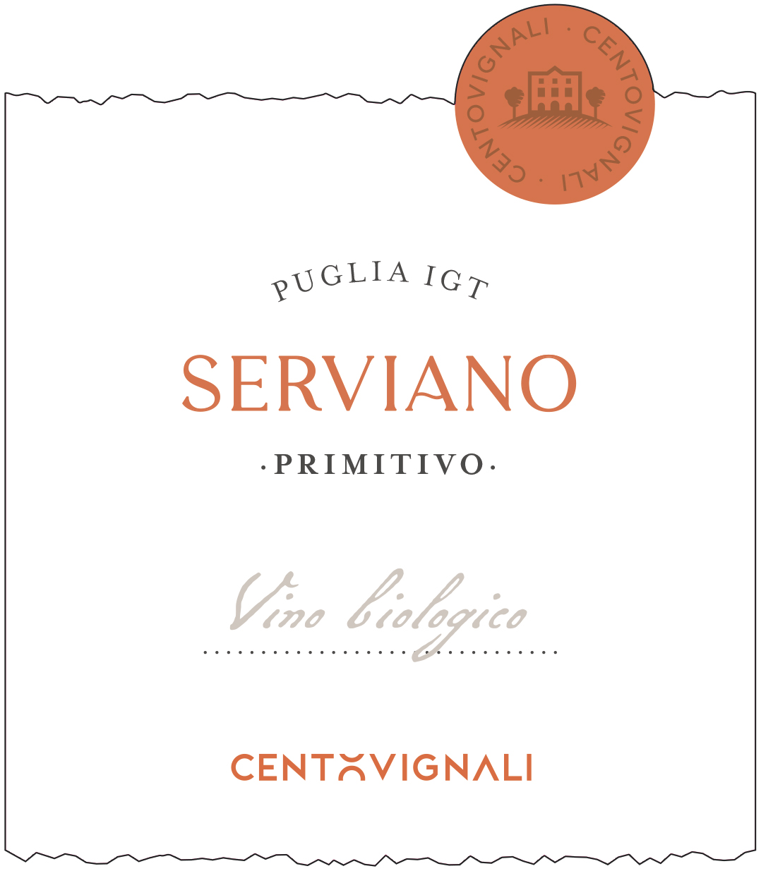 Serviano Puglia Igt Biologico 2022