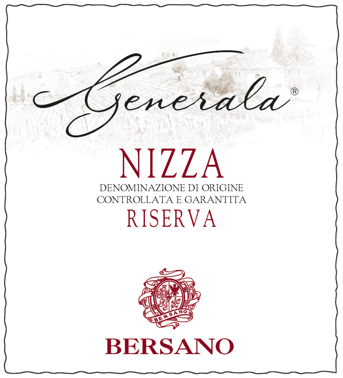 Nizza Docg Riserva Generala 2017