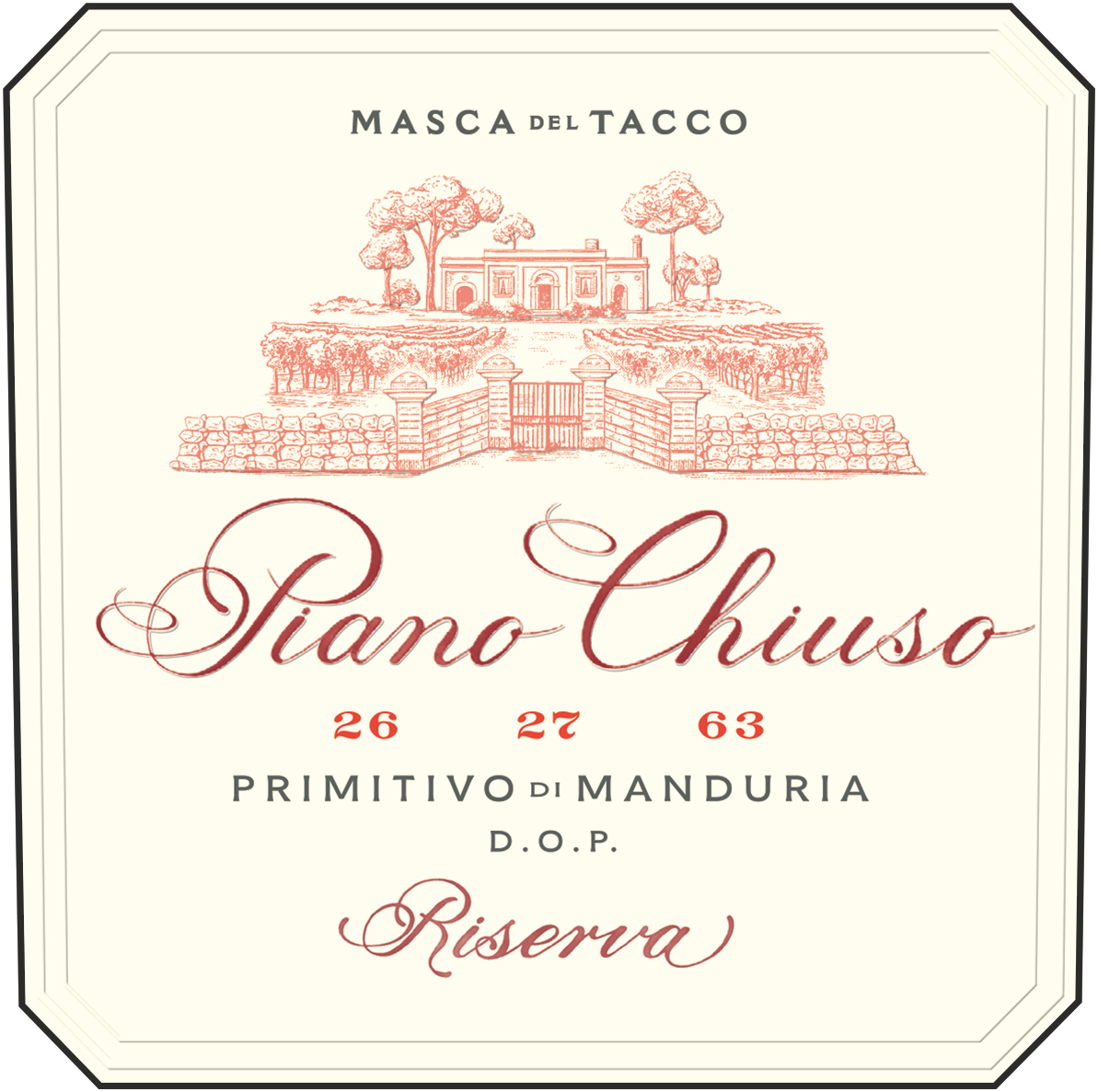 Piano Chiuso Primitivo di Manduria Riserva 2017