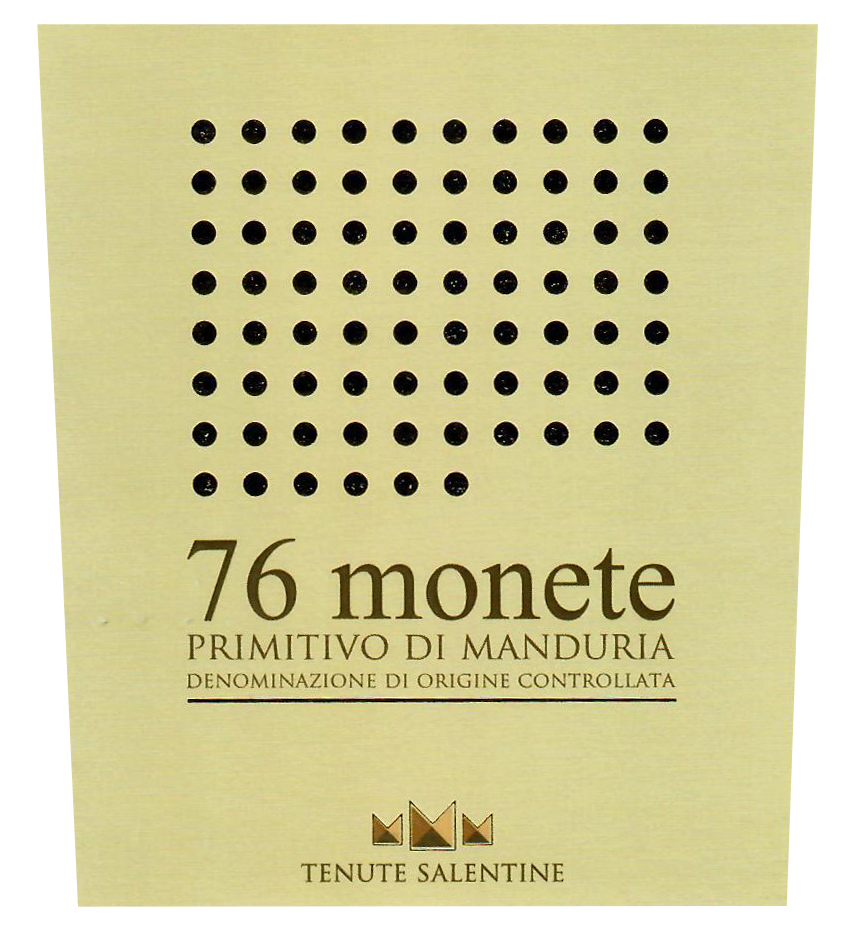 76 Monete Appassimento Salento Igt 2017